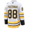 Miesten NHL Boston Bruins Pelipaita 2025-26 Fanatics Premium David Pastrnak Vieras Valkoinen